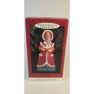 1993 Hallmark Keepsake Ornament Lady Daphne Dickens Series Porcelain Bell NOS